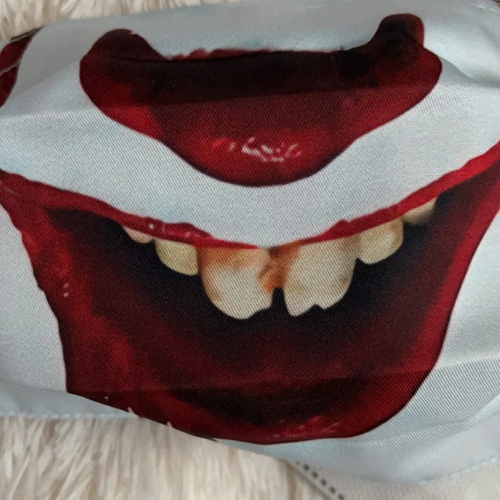 New evil clown face mask